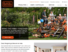 Tablet Screenshot of blackanddecker.no