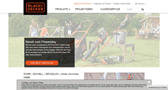 Desktop Screenshot of blackanddecker.ch