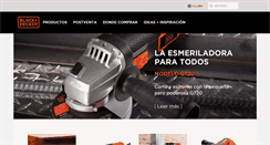 Desktop Screenshot of blackanddecker.cl