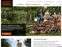 Tablet Screenshot of blackanddecker.fi